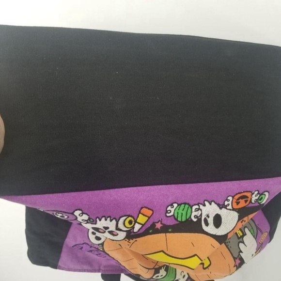 Disney Parks 2022 Halloween Mickey Zip Canvas Tote Bag NWT - Picture 6 of 11